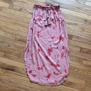 NWT BB Dakota Pink Tie-Dye Skirt